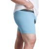 Fruit of the Loom Men’s Coolzone Boxer Briefs, Moisture Wicking & Breathable(Big Man – 7 Pack – Assorted Blue)