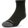 Fruit of the Loom Men’s Dual Defense Ankle Socks, Odor Protection with Half Cushion, Multi-Packs(Ankle – 10 Pack- Black)