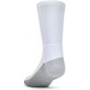 Fruit of the Loom Men’s Dual Defense Ankle Socks, Odor Protection with Half Cushion, Multi-Packs(Crew – 10 Pack – White)