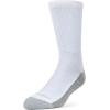 Fruit of the Loom Men’s Dual Defense Ankle Socks, Odor Protection with Half Cushion, Multi-Packs(Crew – 10 Pack – White)