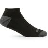 Fruit of the Loom Men’s Dual Defense Ankle Socks, Odor Protection with Half Cushion, Multi-Packs(Low Cut – 10 Pack – Black)