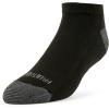 Fruit of the Loom Men’s Dual Defense Ankle Socks, Odor Protection with Half Cushion, Multi-Packs(Low Cut – 10 Pack – Black)