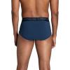 Fruit of the Loom Men’s Underwear Briefs, Tag Free & Moisture Wicking(4 Pack – Assorted Colors)