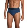 Fruit of the Loom Men’s Underwear Briefs, Tag Free & Moisture Wicking(4 Pack – Assorted Colors)