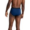 Fruit of the Loom Men’s Underwear Briefs, Tag Free & Moisture Wicking(6 Pack – Assorted Solids)