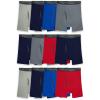 Fruit of the Loom Men’s Coolzone Boxer Briefs, Moisture Wicking & Breathable(12 Pack – Assorted Colors)