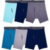 Fruit of the Loom Men’s Coolzone Boxer Briefs, Moisture Wicking & Breathable(6 Pack – Assorted Colors)