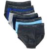 Fruit of the Loom Men’s Underwear Briefs, Tag Free & Moisture Wicking(Assorted)