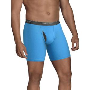 Fruit of the Loom Men’s Coolzone Boxer Briefs, Moisture Wicking & Breathable(144 Pack – Assorted Colors)