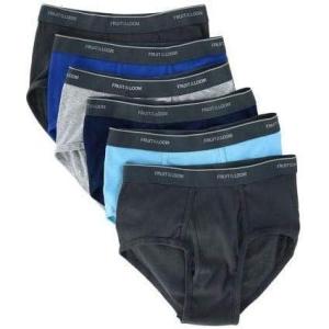 Fruit of the Loom Men’s Underwear Briefs, Tag Free & Moisture Wicking(Assorted)
