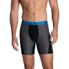 Fruit of the Loom Men’s Men’s Breathable Boxer Briefs, Moisture Wicking Underwear, Assorted Color Multipacks(Performance Stretch – Blue)