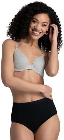 image:imageFruit of the Loom Womens Eversoft Cotton Underwear Multipacks Tag Free amp Breathable Available in Plus SizeBrief Black