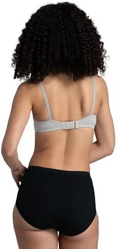 image:imageFruit of the Loom Womens Eversoft Cotton Underwear Multipacks Tag Free amp Breathable Available in Plus SizeBrief Black