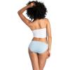 Fruit of the Loom womens Breathable Underwear, Moisture Wicking Keeps You Cool & Comfortable, Available in Plus Size(Cooling Stripes – Bikini – 6 Pack – Colors May Vary)