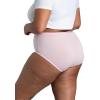 Fruit of the Loom womens Breathable Underwear, Moisture Wicking Keeps You Cool & Comfortable, Available in Plus Size(Micro Mesh – Plus Size Brief – 10 Pack – Colors May Vary)