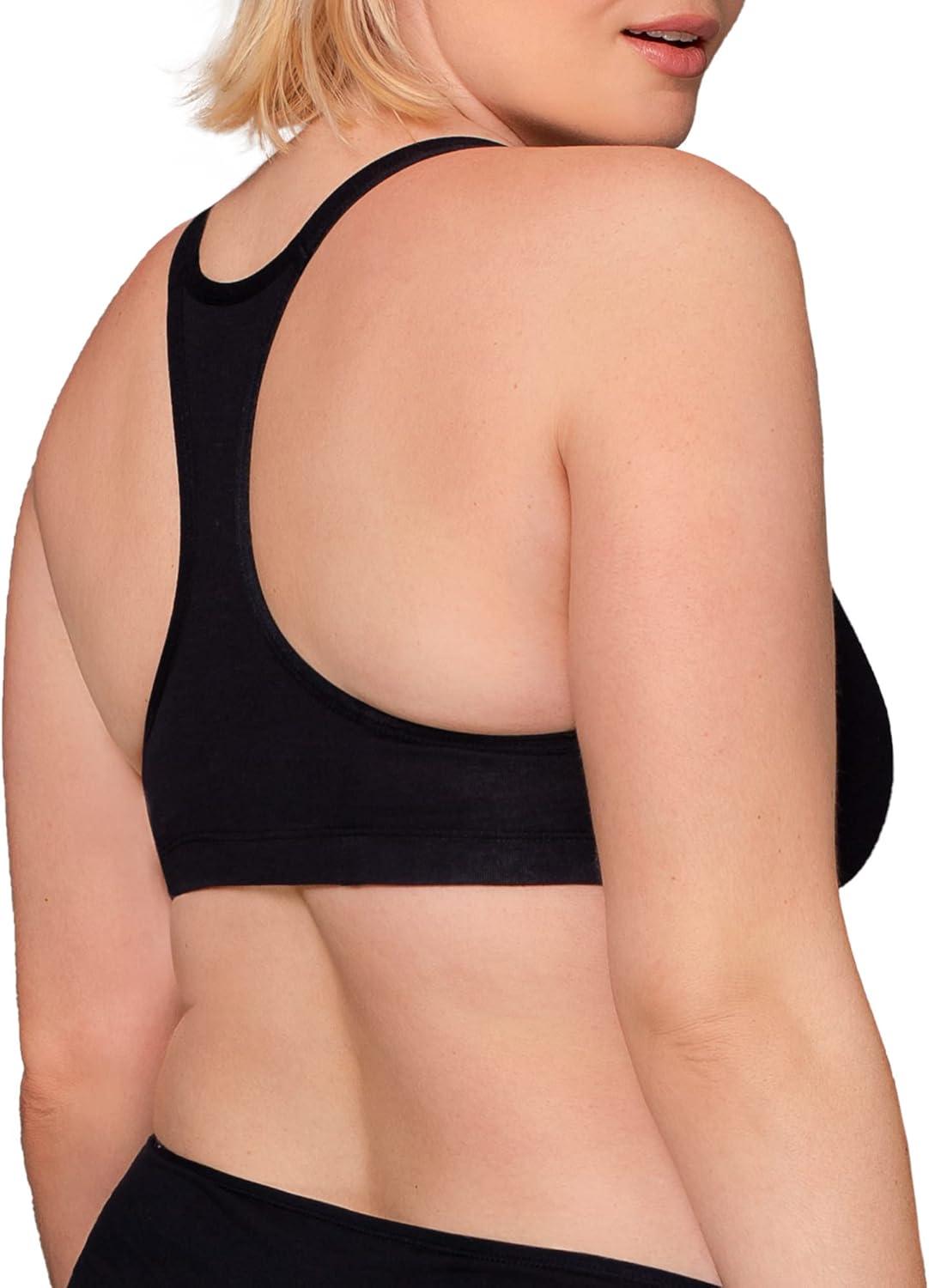 image:imageFruit of the Loom Womens Spaghetti Strap Cotton Sports Bra AllDay Comfort amp Easy MovementPetite Modern CamoWhiteBlack HueBlushing Rose With BlackCharcoalBlack Hue