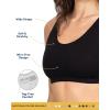 Fruit of the Loom Women’s Built Up Tank Style Sports Bra Value Pack(Black/Heather Grey/Olive/Purple/Lilac/Dusk)