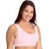 Fruit of the Loom Women’s Built Up Tank Style Sports Bra Value Pack(Blue/White/Pink/Hyacinth/Grey/Black)