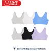 Fruit of the Loom Women’s Built Up Tank Style Sports Bra Value Pack(Cornflower/Grey/Black/Lilac/White/Heather Grey)