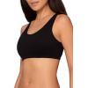 Fruit of the Loom Women’s Built Up Tank Style Sports Bra Value Pack(Heather Grey W. Black/White/Black/Heather Grey W. Black/White/Black)