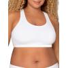 Fruit of the Loom Women’s Built Up Tank Style Sports Bra Value Pack(Heather Grey W. Black/White/Black/Heather Grey W. Black/White/Black)