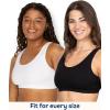 Fruit of the Loom Women’s Built Up Tank Style Sports Bra Value Pack(Modern Tapestry/White/Aruba Blue/Dutch Blue)