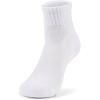 Fruit of the Loom Womens Everyday Basics Socks, Breathable with Half Cushion (Multi-Packs)(Ankle – 8 Pack – White)