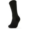 Fruit of the Loom Womens Everyday Basics Socks, Breathable with Half Cushion (Multi-Packs)(Crew – 8 Pack – Black)