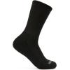 Fruit of the Loom Womens Everyday Basics Socks, Breathable with Half Cushion (Multi-Packs)(Crew – 8 Pack – Black)