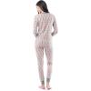 Fruit of the Loom Women’s Micro Waffle Premium Thermal Set(Fair Isle White)
