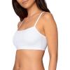 Fruit of the Loom Women’s Spaghetti Strap Cotton Sports Bra – All-Day Comfort & Easy Movement(Black Hue/Black Hue/White/White/Red Hot/Red Hot)