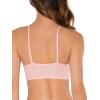 Fruit of the Loom Women’s Spaghetti Strap Cotton Sports Bra – All-Day Comfort & Easy Movement(Blushing Rose/White/White/Black 4-pack)