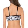Fruit of the Loom Women’s Spaghetti Strap Cotton Sports Bra – All-Day Comfort & Easy Movement(Kaleidoscope/Charcoal/Red Hot)