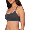 Fruit of the Loom Women’s Spaghetti Strap Cotton Sports Bra – All-Day Comfort & Easy Movement(Petite Modern Camo/White/Black Hue/Blushing Rose With Black/Charcoal/Black Hue)