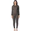 Fruit of the Loom Women’s Micro Waffle Premium Thermal Set(Cheetah Print)