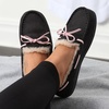 Fruit of the Loom Women’s Fruit of the Loom Women’s Moccasin, Indoor/Outdoor(Black)