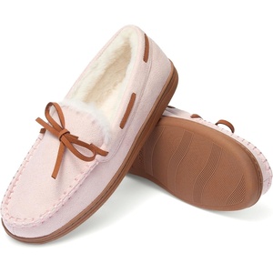 Fruit of the Loom Women’s Fruit of the Loom Women’s Moccasin, Indoor/Outdoor(Blush)