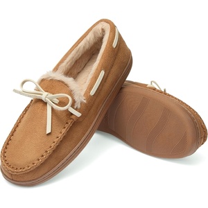 Fruit of the Loom Women’s Fruit of the Loom Women’s Moccasin, Indoor/Outdoor(Coffee)