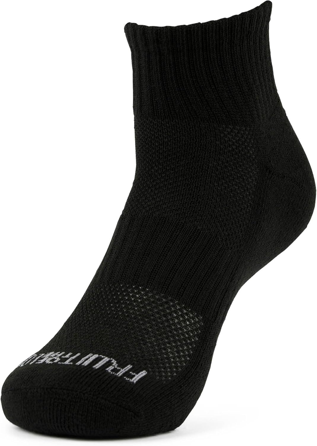 image:imageFruit of the Loom Boys Coolzone Socks Breathable with Half Cushion MultiPacksAnkle 8 Pack Black