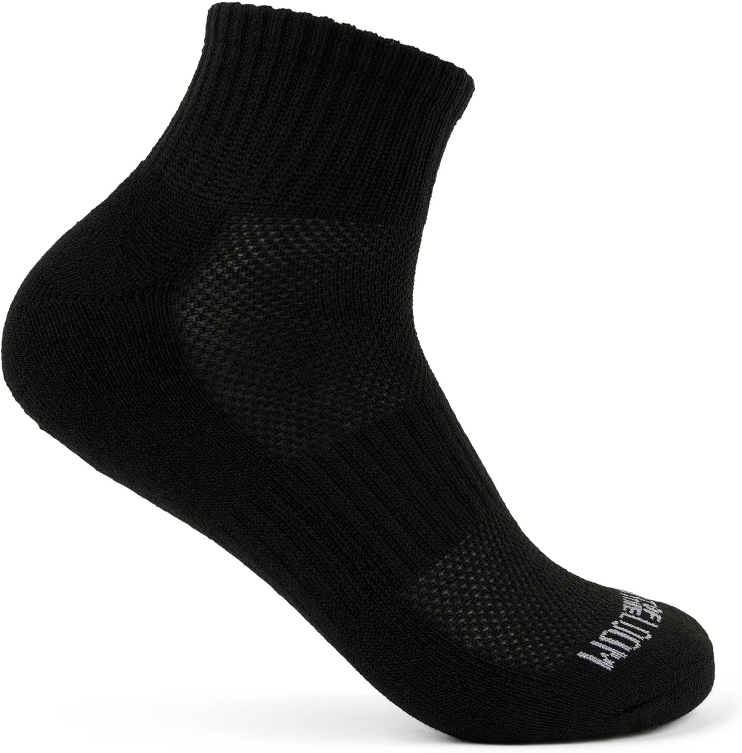 image:imageFruit of the Loom Boys Coolzone Socks Breathable with Half Cushion MultiPacksAnkle 8 Pack Black