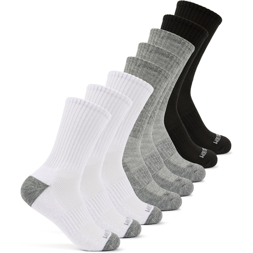 image:imageFruit of the Loom Boys Coolzone Socks Breathable with Half Cushion MultiPacksCrew 8 Pack Assorted