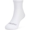 Fruit of the Loom Girl’s Everyday Essential Soft Cushion Socks(Ankle – 10 Pack – White)