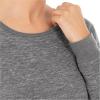 Fruit of the Loom Micro Waffle Premium Thermal Crew Top Haut de Pijama Femme(Bruyère Fumée)
