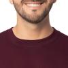 Fruit of the Loom Sweats à Capuche en Polaire Eversoft pour Homme, Col Rond – Bordeaux, S