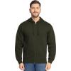Fruit of The Loom Eversoft Fleece Sweatshirts & Hoodies Eversoft Polaire Sweatshirts & Sweats à Capuche Homme(Sac de Voyage Vert)