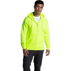 Fruit of The Loom Sweat à Capuche en Polaire Eversoft pour Homme évacuant l&rsquo;humidité et Respirant, avec Fermeture éclair intégrale, Large