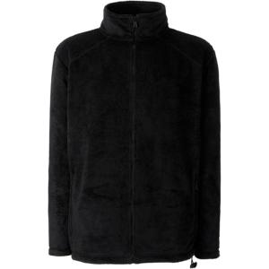 Polaire d&rsquo;extérieur avec fermeture éclair intégrale – Couleur : noir – Taille 2XL, Noir , XX-Large
