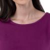 Fruit of the Loom Sueded Jersey Crew Top and Fleece Pant Sleep Set Ensemble de Pijama Femme(Royal Berry/Multi Dots)