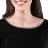 Fruit of the Loom Women&rsquo;s Long Sleeve Tee and Pant 2 Piece Sleep Set, Black, 2X
