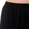 Fruit of the Loom Women&rsquo;s Long Sleeve Tee and Pant 2 Piece Sleep Set, Black, 2X